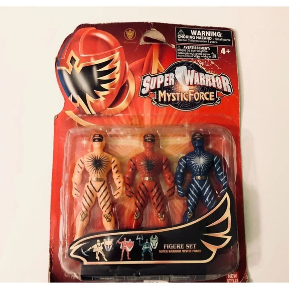 Super Warrior Mystic  Force Action Figure Set Damaged Packaging - Picture 1 of 16